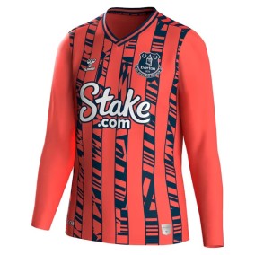 Seconda Maglia Everton 2023/2024 Manica Lunga